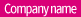 Company name